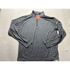 NEW Quarter Zip Athletic Fit Pullover Men's Size 2XL NWT Previcox